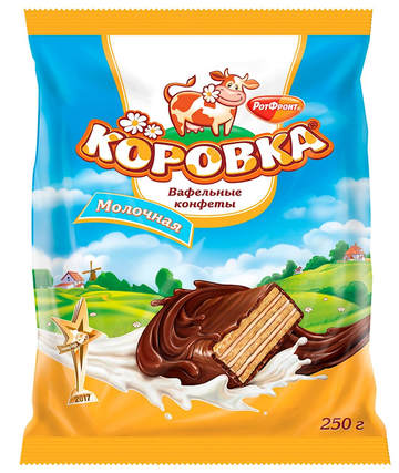 Korovka Wafer Candy Milk Taste (Package) - 250G
