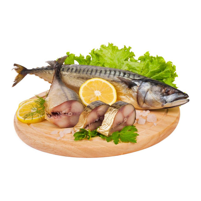 Seven Seas Cold-Smoked Mackerel Norway, per lb