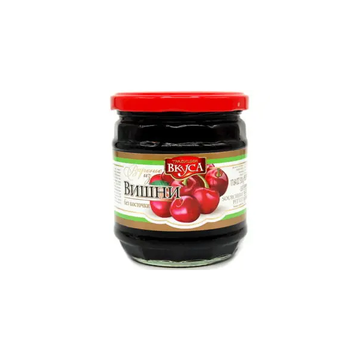 Tradicii Vkusa Sour Cherry Preserve Unpitted, 500g image