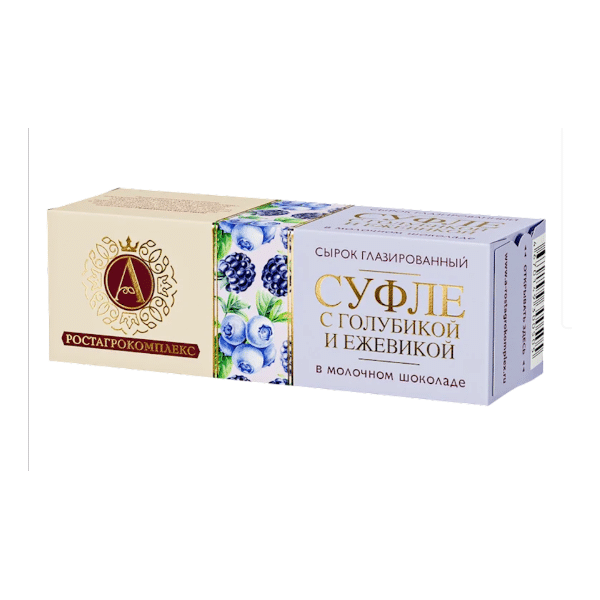 Aleksandrov Blueberry & Blackberry Soufflé Cheese Bar, 40g image