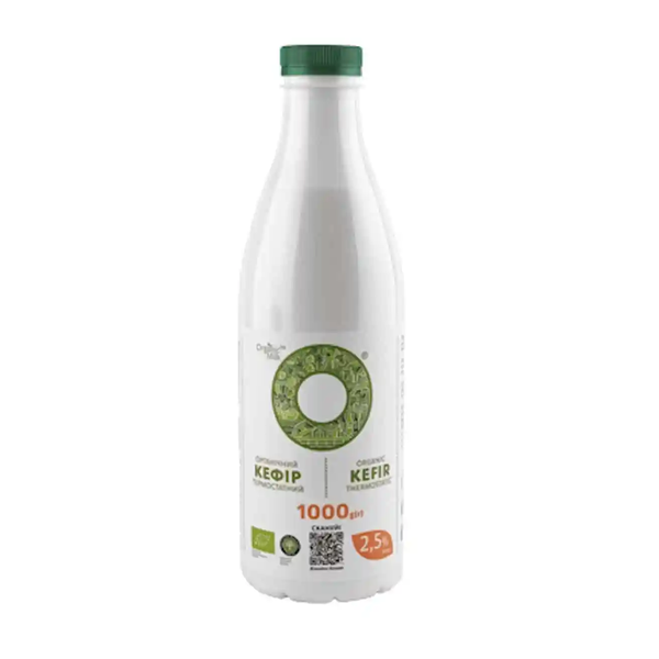 Organic Ukrainian Kefir 2.5%, 1L image