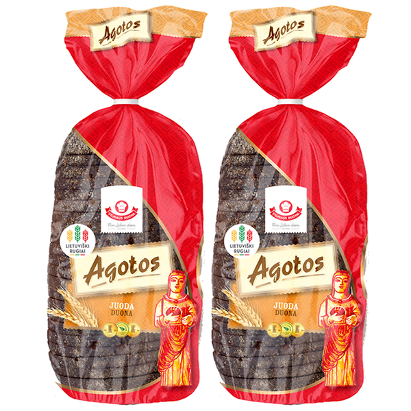 Agotos Sliced Dark Rye Bread, 800g image