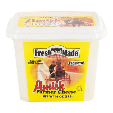 Amish Farmer Cheese Tvorog 18%, 1 lb