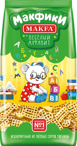 Makfa Alphabet Kids Pasta, 300g image