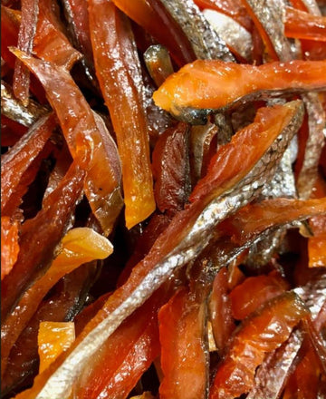 Cold-Smoked Salmon Jerky with Skin, per lb image