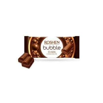 Roshen Bubble Aerated Dark Chocolate, 80g image