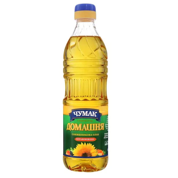 Chumak Unrefined Sunflower Oil, 900ml image