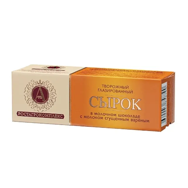 Aleksandrov Condensed Milk Cheese Bar 26%, 50g image
