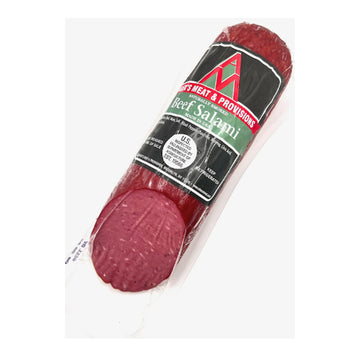 Alex's Meat Beef Salami Chunk, per lb