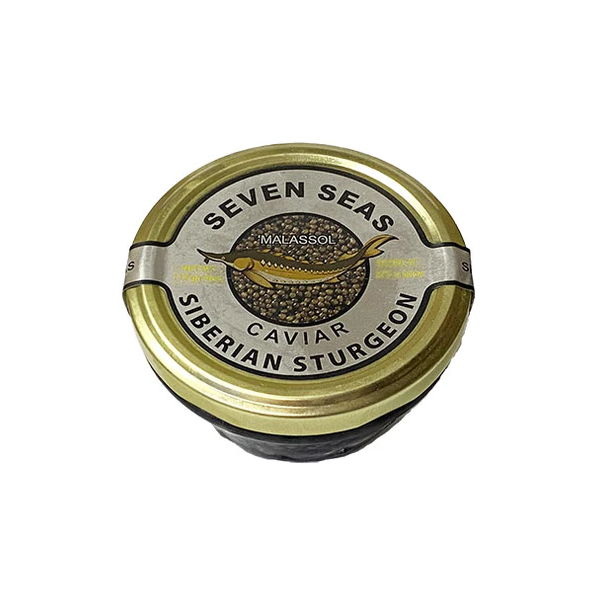 Seven Seas Siberian Sturgeon Black Caviar, 113g image