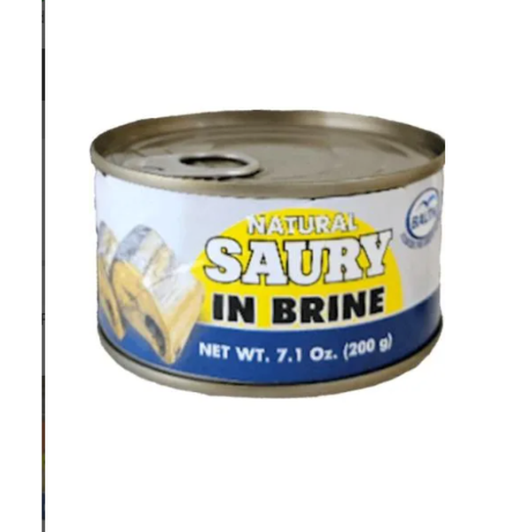 Baltik Natural Saury in Own Juice, 200g image