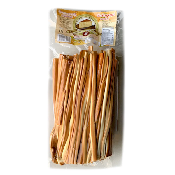 GORIS Smoked Suluguni String Cheese, Prepacked image