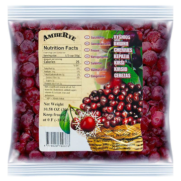 Amberye Frozen Sour Tart Cherries, 300g image
