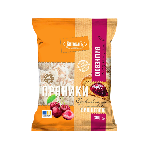 Kievhleb Fruit Garden Gingerbread Cherry, 300g image