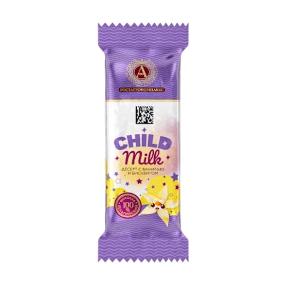 Aleksandrov Milk Cheese Bar Vanilla & Biscuit 15%, 40g image