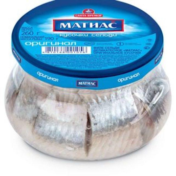 Santa Bremor Matias Original Herring Fillets, 260g image