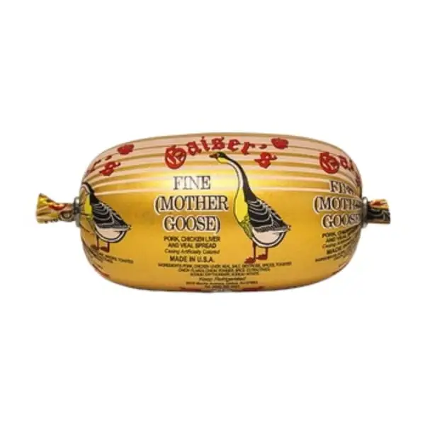 Gaiser's Fine Mother Goose Liver Sausage, ~0.75 lb Each image