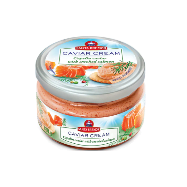 Santa Bremor Smoked Salmon Caviar Spread, 180g image
