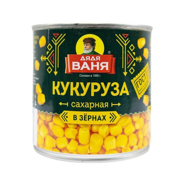 Uncle Vanya Sweet Kernel Corn, 340g