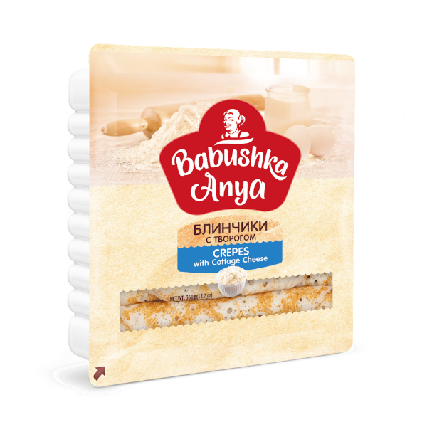 Babushka Anya Crepes with Cottage Cheese, 360g image