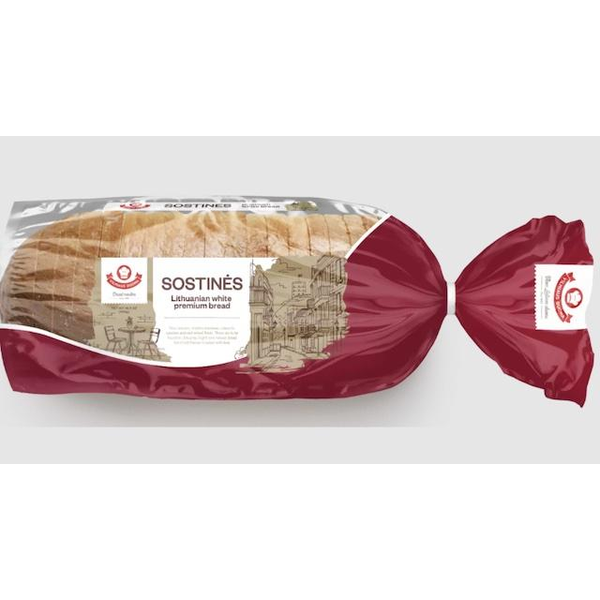 Sostines White Bread, 400g image
