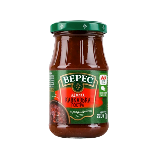 Veres Spicy & Salty Hot Sauce, 220g image