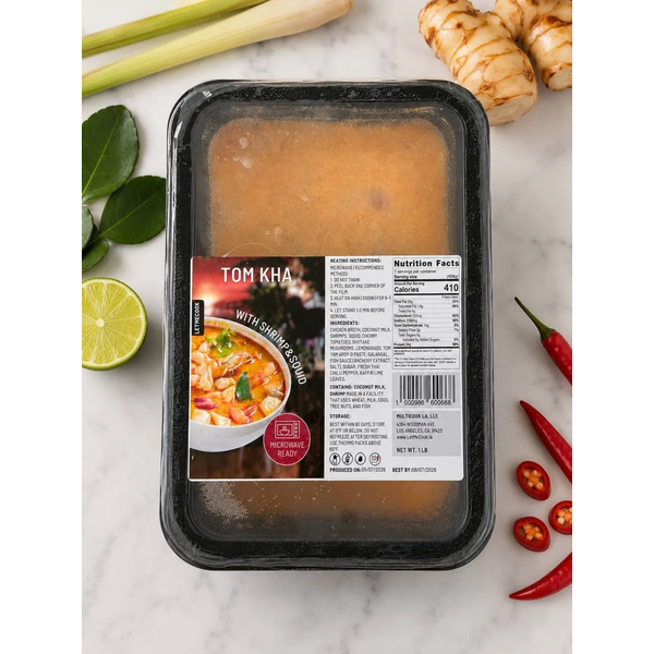 LetMeCook Thai Tom Kha Soup with Coconut Milk, Prepacked image