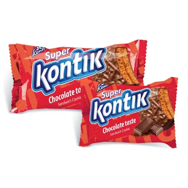 Super Kontik Chocolate Cookies, 90g image