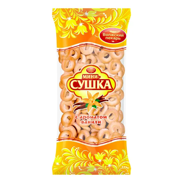 Mini Sushka Bread Rings Vanilla, 180g image