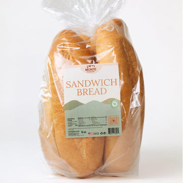 Monte Bakery Sandwich Bread, 1lb