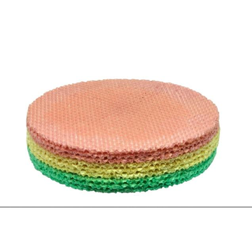 Laska Round Wafer Cake Sheets Rainbow 9 in, 9 pcs (100g) image