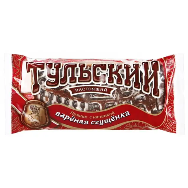 Tul'skiy Gingerbread (Pryaniki) Condensed Milk, 140g image
