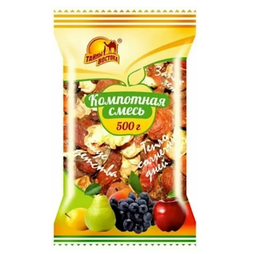 Tainy Vostoka Dry Fruit Compote Mix, 500g image