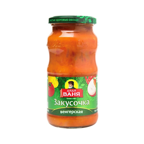 Uncle Vanya Hungarian Style Vegetable Garnish, 460ml image