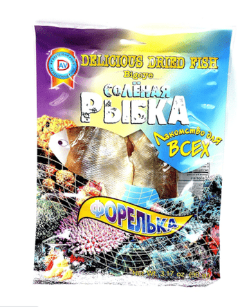 Forelka Striped Dried Fish Jerky, 90g image