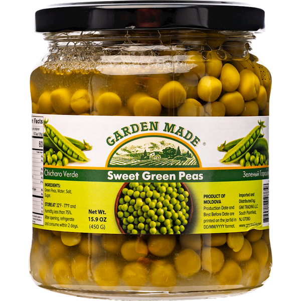 Garden Made Sweet Green Peas Jar, 445g image