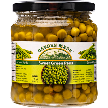 Garden Made Sweet Green Peas Jar, 445g image