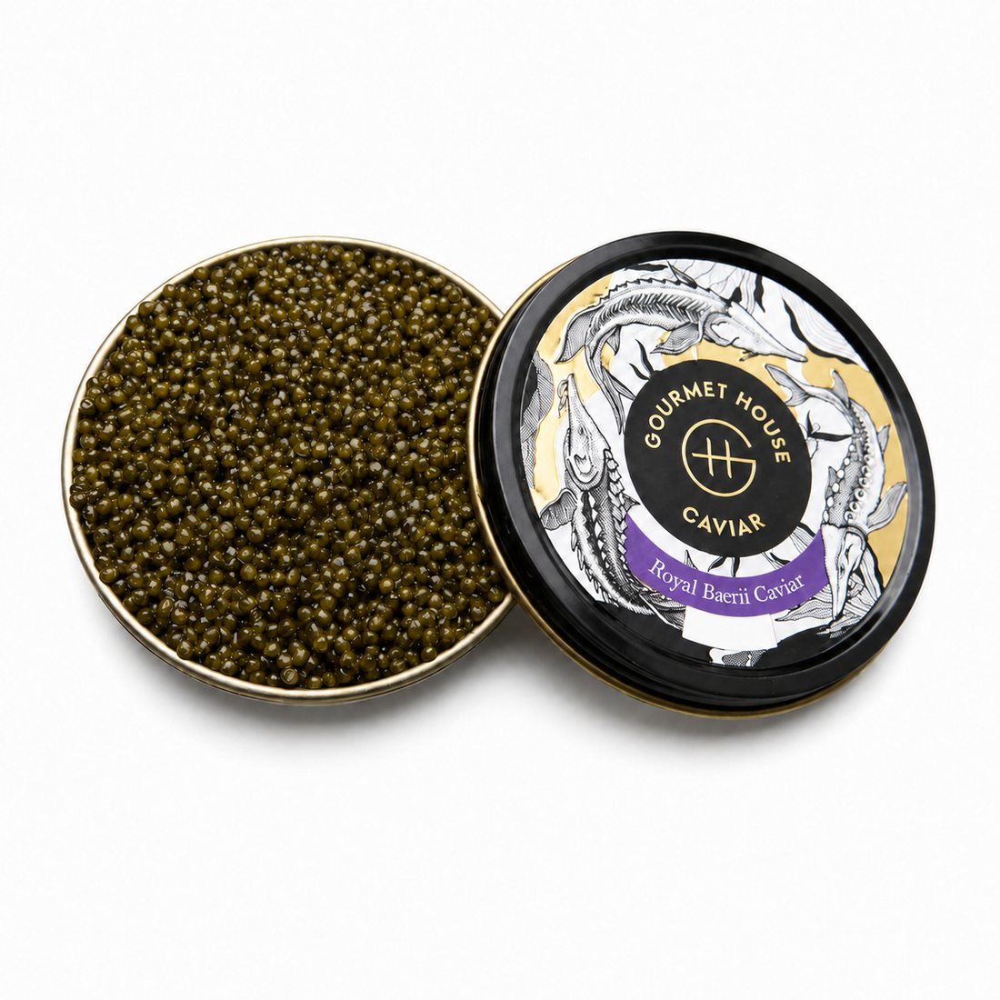 Gourmet House Royal Baerii Black Caviar, 50g image