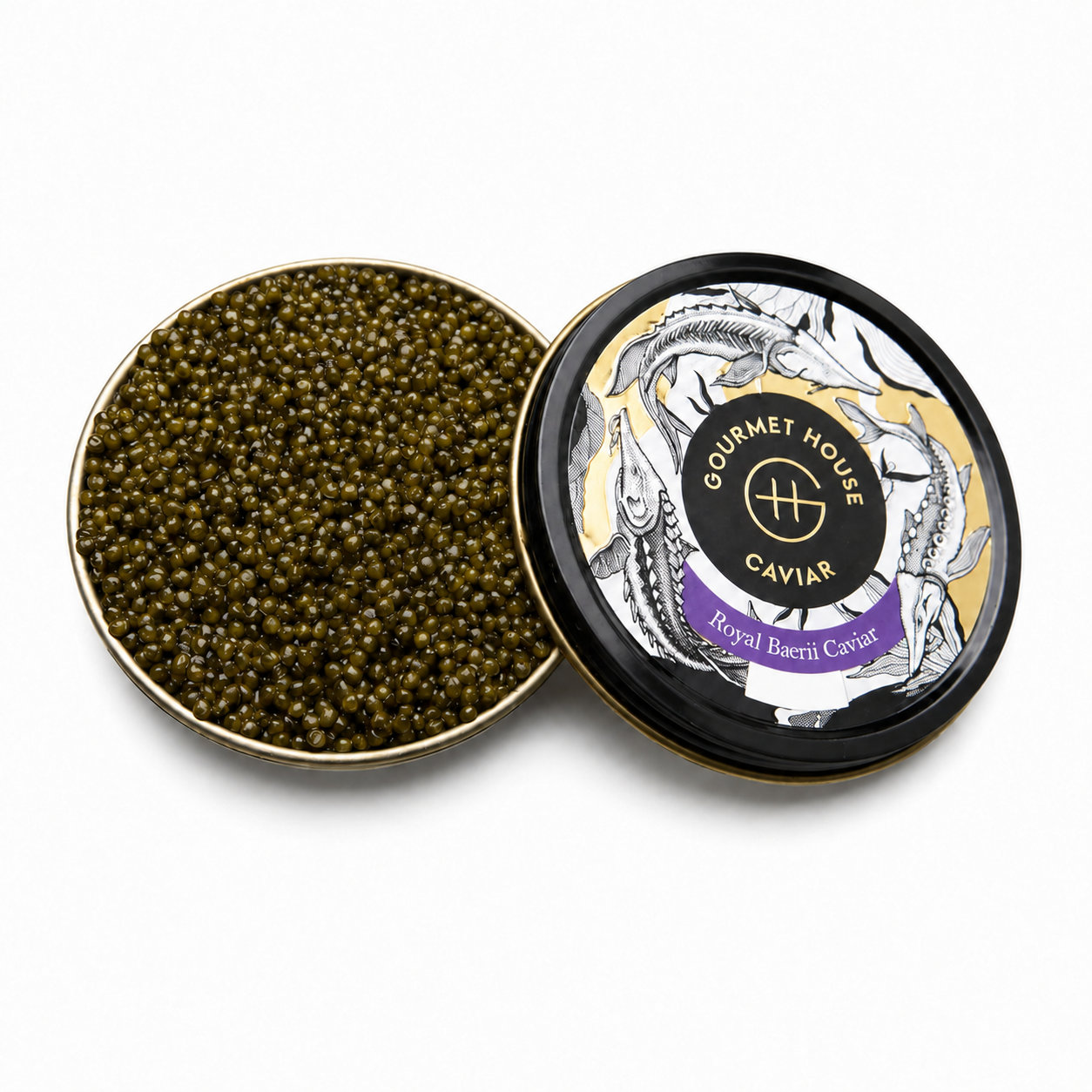 Gourmet House Royal Baerii Black Caviar, 50g image