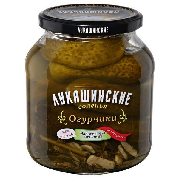 Lukashinskie Suzdalsky Low-Salt Pickles, 670g image