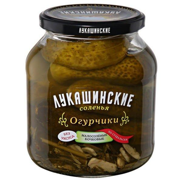 Lukashinskie Suzdalsky Low-Salt Pickles, 670g image