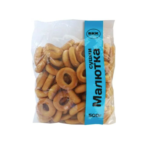 BKK Malutka Plain Sushka Bread Rings, 500g image