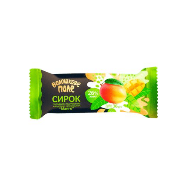 Voloshkove Pole Mango Cottage Cheese Bar, 36g image