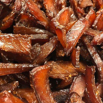 Fish Jerky Salmon, Original, barely salted per lb