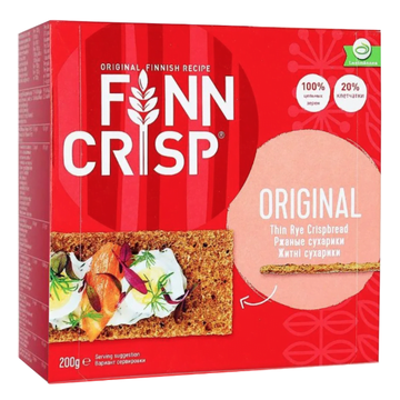 Finn Crisp Caraway Sourdough Rye Thins, 190g image