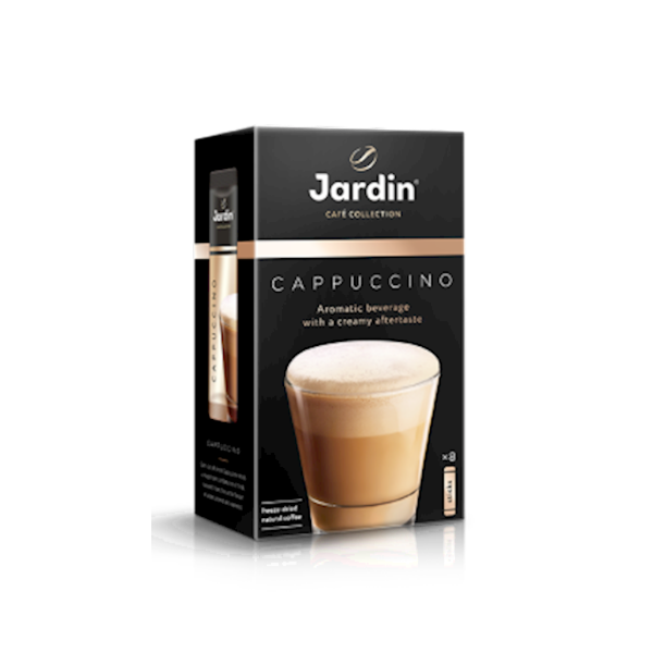 Jardin 3-in-1 Cappuccino Instant Coffee Mix, 18 x 8g (144g) image