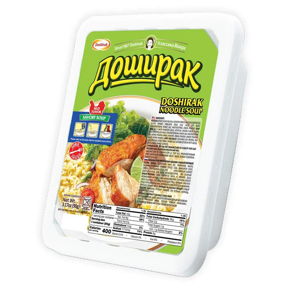 Doshirak Mild Savory Chicken Noodle Soup, 90g image