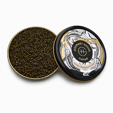 Gourmet House White Sturgeon Black Caviar, 50g image