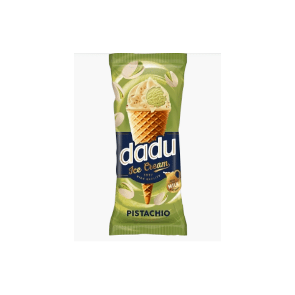 Dadu Pistachio Ice Cream Cone, 150ml image