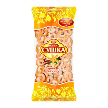 Mini Sushka Bread Rings Vanilla, 180g